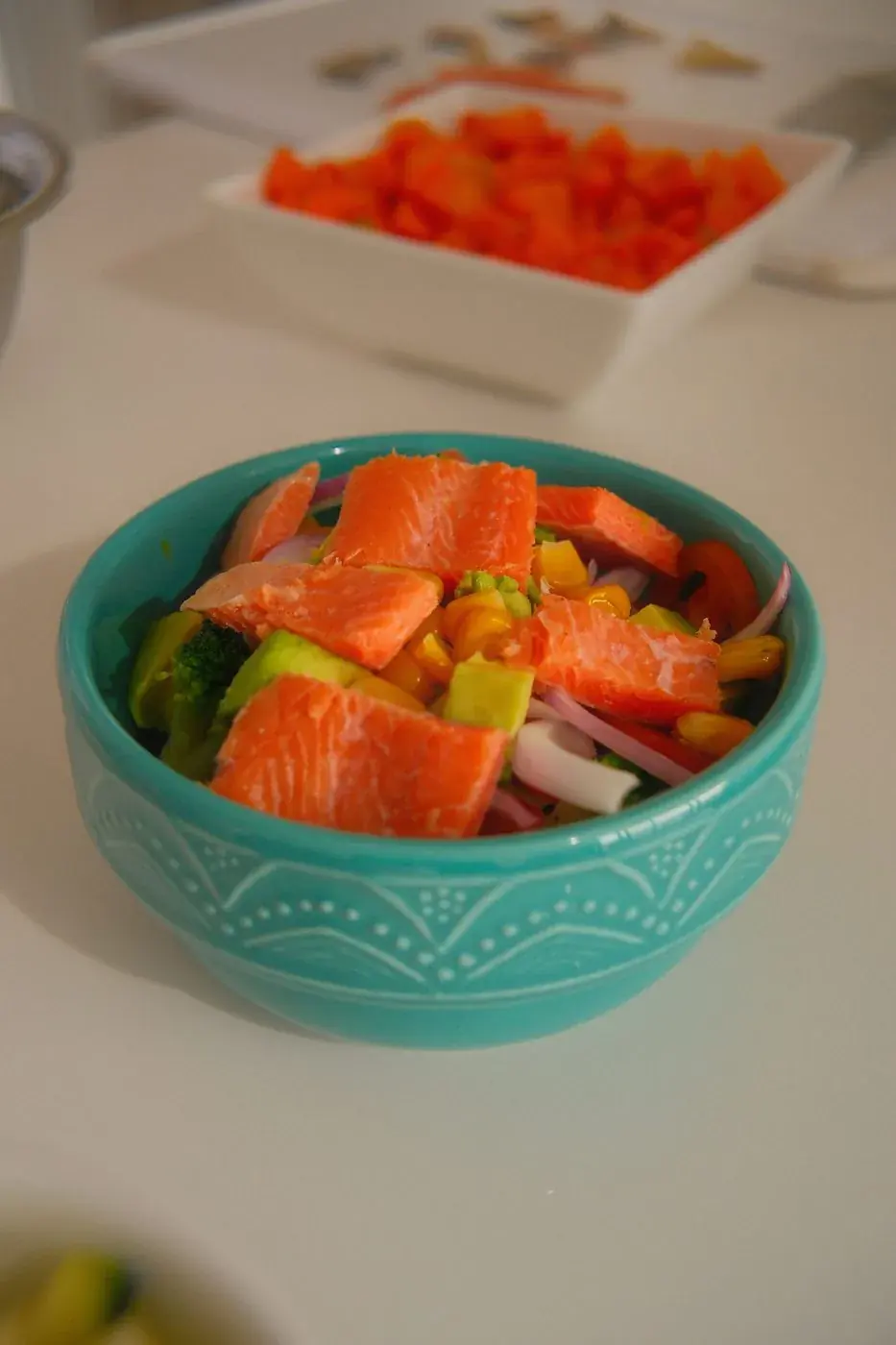 Bowl de Trucha Ahumada